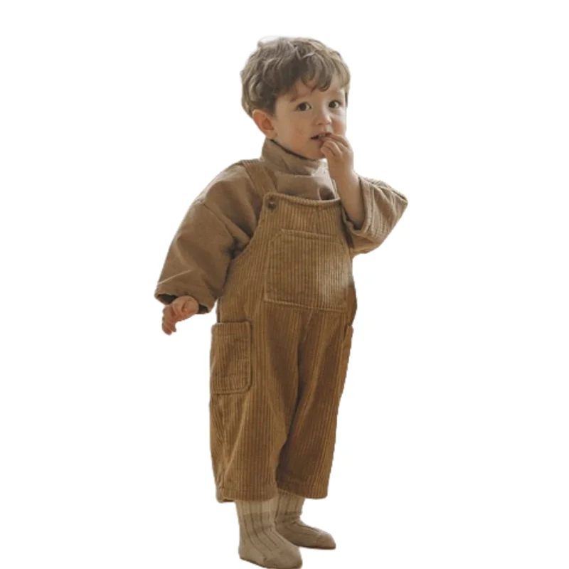 Corduroy Baby Overalls for Boys and Girls