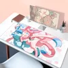 1pc E-Eevee P-Pokemon Pad Mouse Mat Desk Mat With Pad Gaming Accessories Prime Gaming XXL 3
