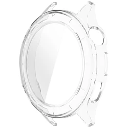 Enhanced Protective Case with Tempered Glass for Xiaomi Watch S4 (06 transparent)