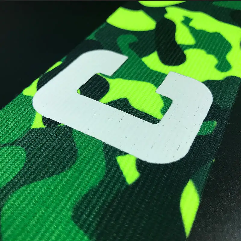 Football Armband Captain C Word Band Nylon Adjustable Soccer Arm Paste Team Leader Match Football Armband Captain Band Sports