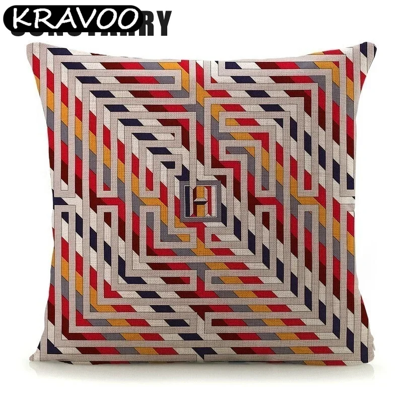

Selected Home Decorative Luxury Patterns Printed Cushion Cover 45x45cm Square Pillow Case Euro Style Plain Funda Cojin Cojines