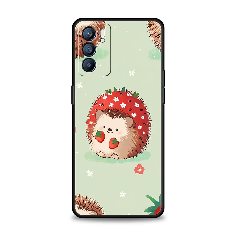 Adorable Hedgehog Design Phone Case Cover