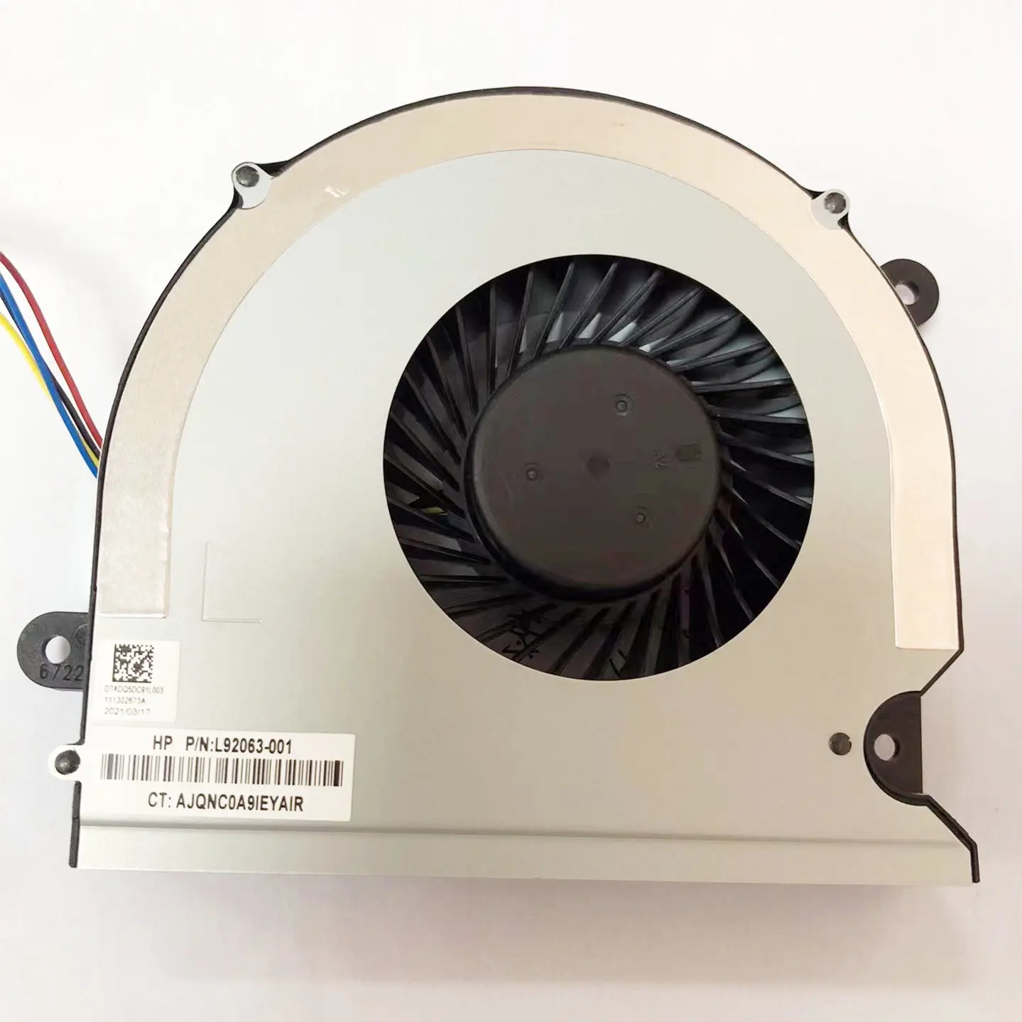 Computer CPU Cooling Fans For BSB1112HD-02 G7P DC12V L92063-001 Cooler Fan Radiator replacement laptop parts New