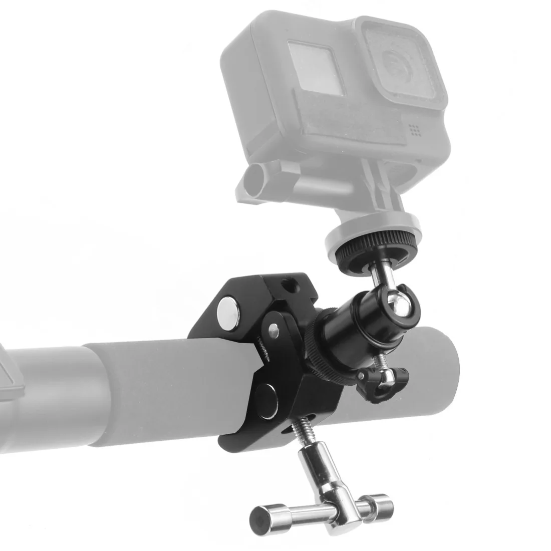 Super Clamp Mount Holder with Tripod Ball Head Adapter for Gopro For Insta360 DS