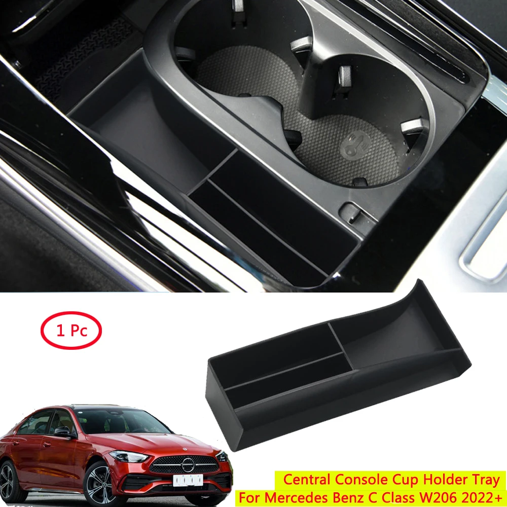 

Центральный подстаканник из АБС-пластика для Mercedes Benz C Class W206 2022 2023