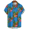 New 3D Fruits Pineapple Printing Shirts For Women Children Fashion Funny Short Shirts Summer Hawaiian Shirts & Blouses Men Tops 4