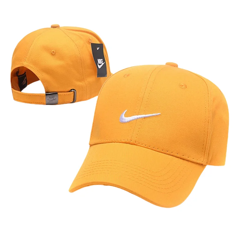 Nike Men's and Women's Tennis Caps Adjustable Baseball Hats Solid Color Design