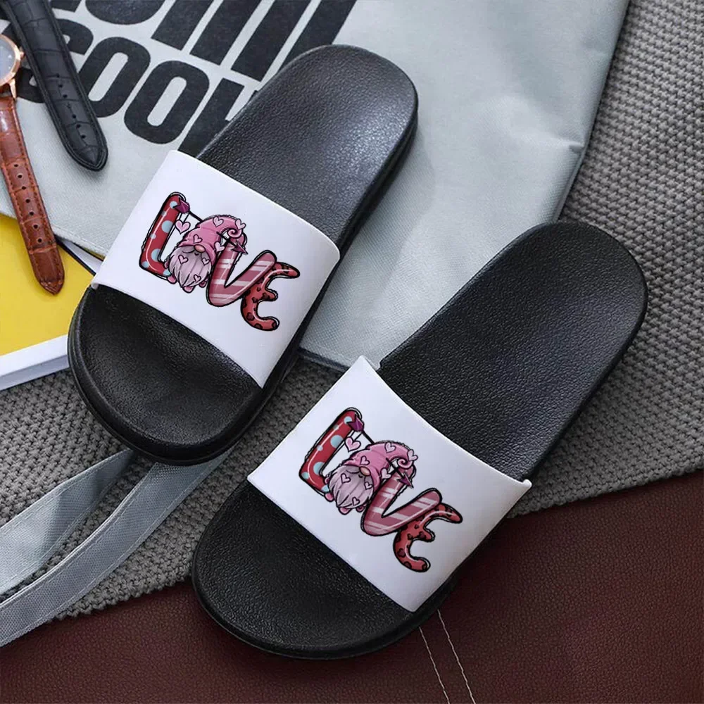 2023 Summer Valentine Day Women Slippers Beach Slides Home Indoor Slipper Thick Platform Bathroom Sandals Fashion Ladies Shoes