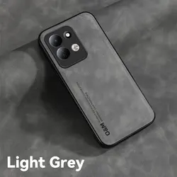 Custodia per telefono in pelle nubuck shockproof e magnetica