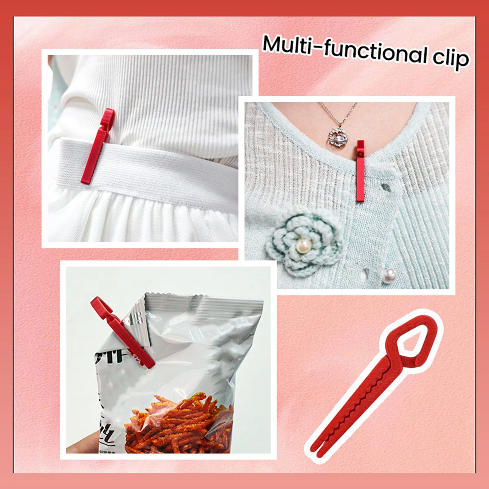 5pcs 네일 클립 세트 유출 방지 혼합 색상 네일 아트 컬러링 보호 클립 다기능 클립 도구