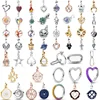 Fit Original Charms Me Bracelet Small 925 Sterling Silver Small Hole Me Series Ring Blue Diy Bead DIY Jewelry Accessories New 1