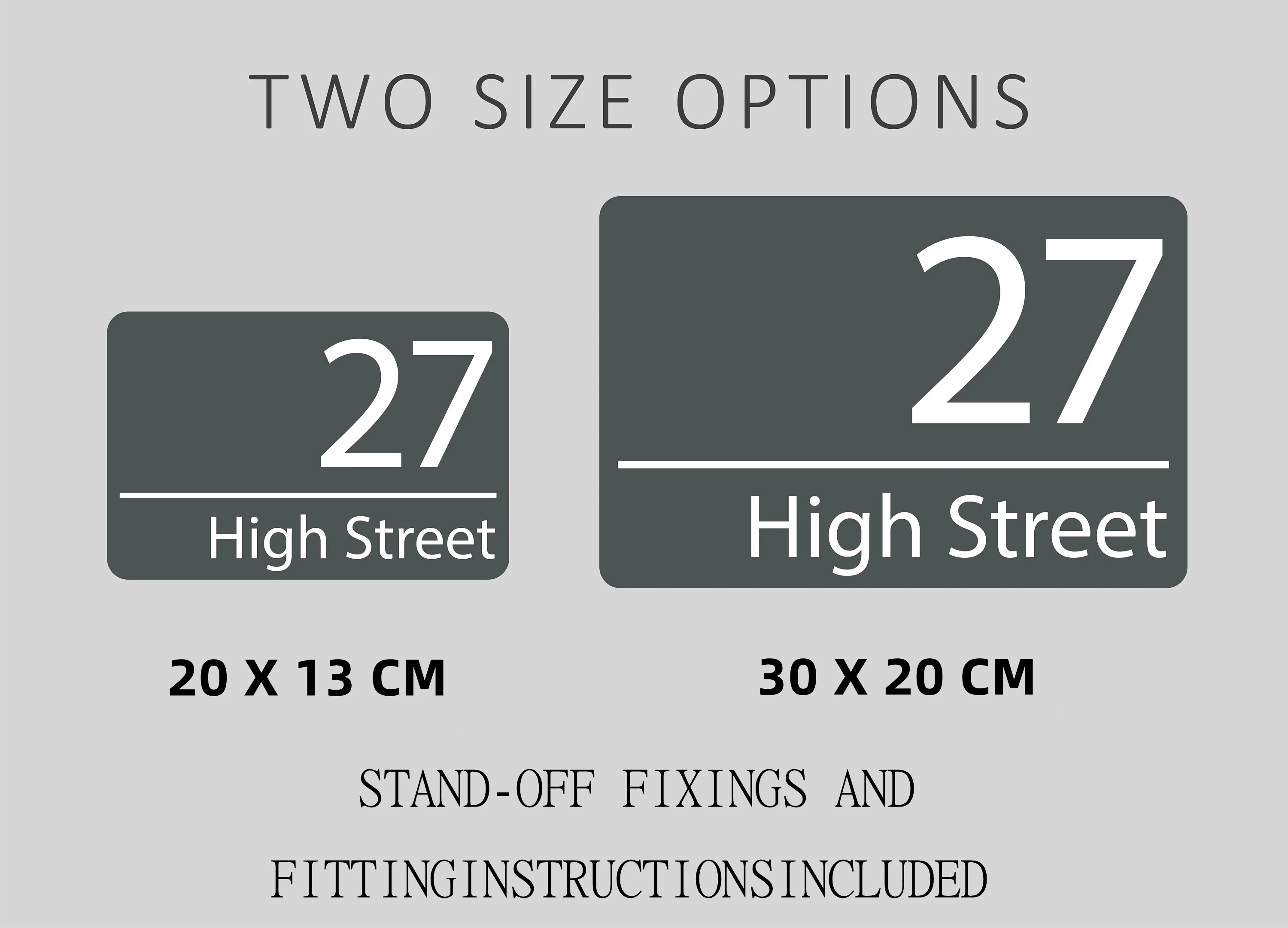 House Number Signs Door Signs Floating Modern Acrylic House Sign House Number Plaque Address Plaque Door Sign Home Address Personalised