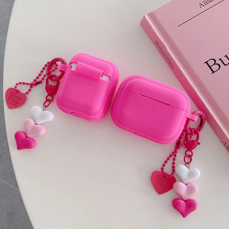SILICONE CASE airpods3 ケース ahastyle ピンク AHAStyle AirPods 3 ケース カバー 第三世代 かわいい カラビナ