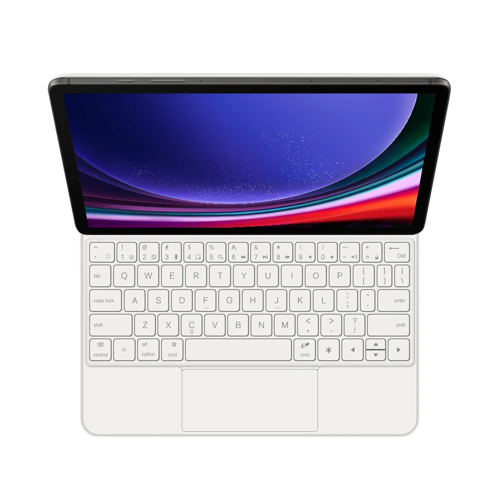 Magic Backlight Keyboard Folio Smart Magnetic Cover Case TouchPad For Samsung Galaxy Tab S9 FE 10.9 S7 S8 S9 11 Inch tablet keyboard tablet keyboard case