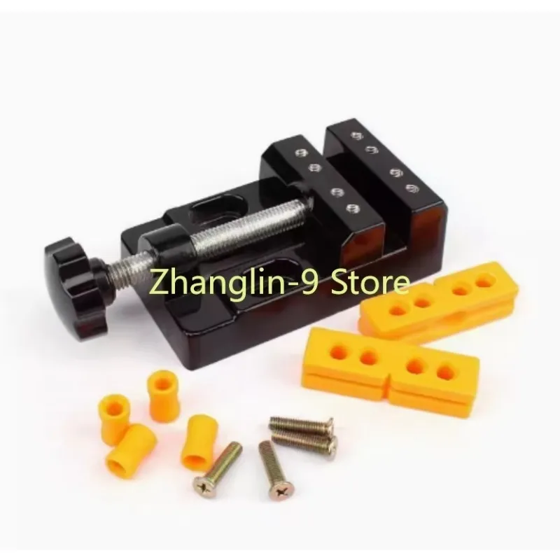 DIY Sculpture Craft Carving Tool Universal Jaw Bench Clamp Mini Drill Press Table Vise Fixing Small Parts Jewelry Watch Tool