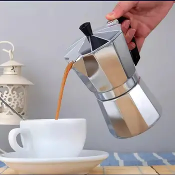Classic Aluminum Stovetop Moka Pot 12
