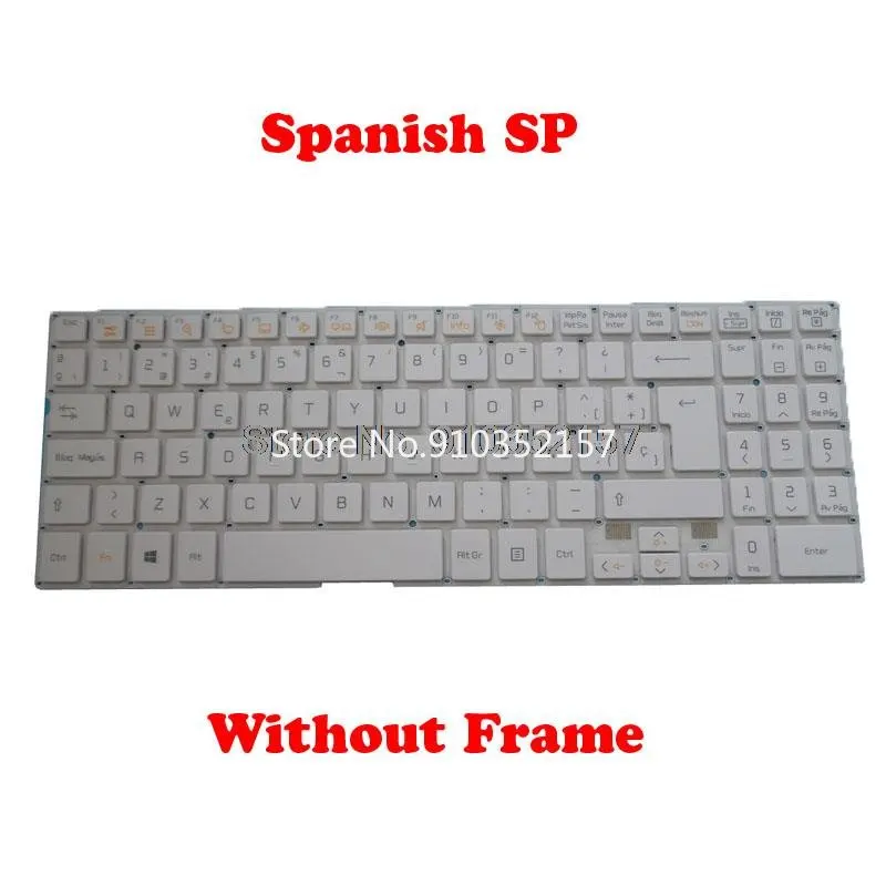 

Клавиатура KR для LG 15U340 SG-59020-2EA SN5820W AEW73429825 SG-59020-XRA AEW73429821 15U340-E 15U340-L 15UD340-E испанская и Корейская