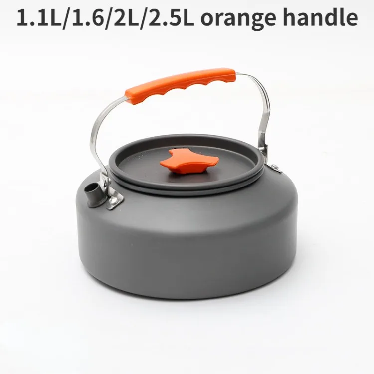 Coffee and Tea Kettle Aluminum alloy Portable Outdoor 0.8L/1.1L/1.2L/1.6L/2L/2.5L Camping Hiking Fishing Picnic Cooking