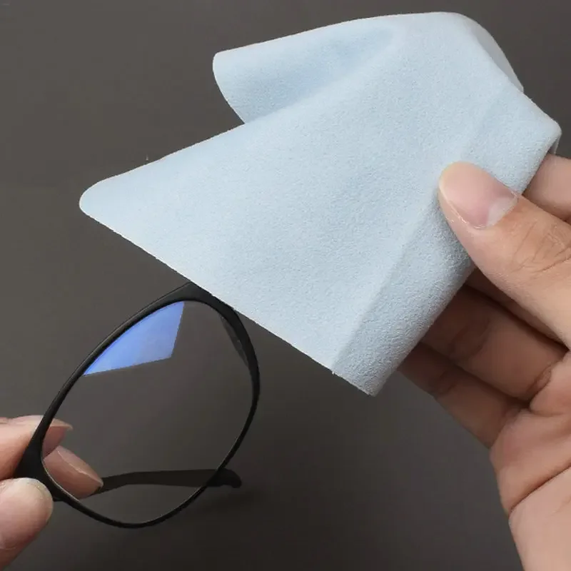 1-50PCS Soft Microfiber Cleaning Cloth High Quality Chamois Glasses Cleaner for Glasses Cloth Len Phone Screen Cleaning Wipes 5