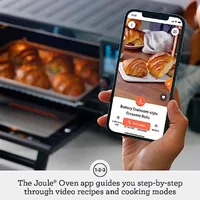 Joule Smart Oven Air Fryer Pro Countertop Oven Brushed Stainless Steel with Advanced Air Circulation and Non-Stick Interior for 3