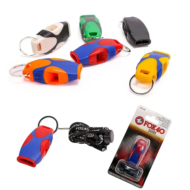 Professional Referee Whistles Survival Tool Classic ABS Seedless Whistle Cheering Bicolor Fish Mouth Whistle Football Basketball survival whistle,sport whistle,sports whistle,soccer whistle
