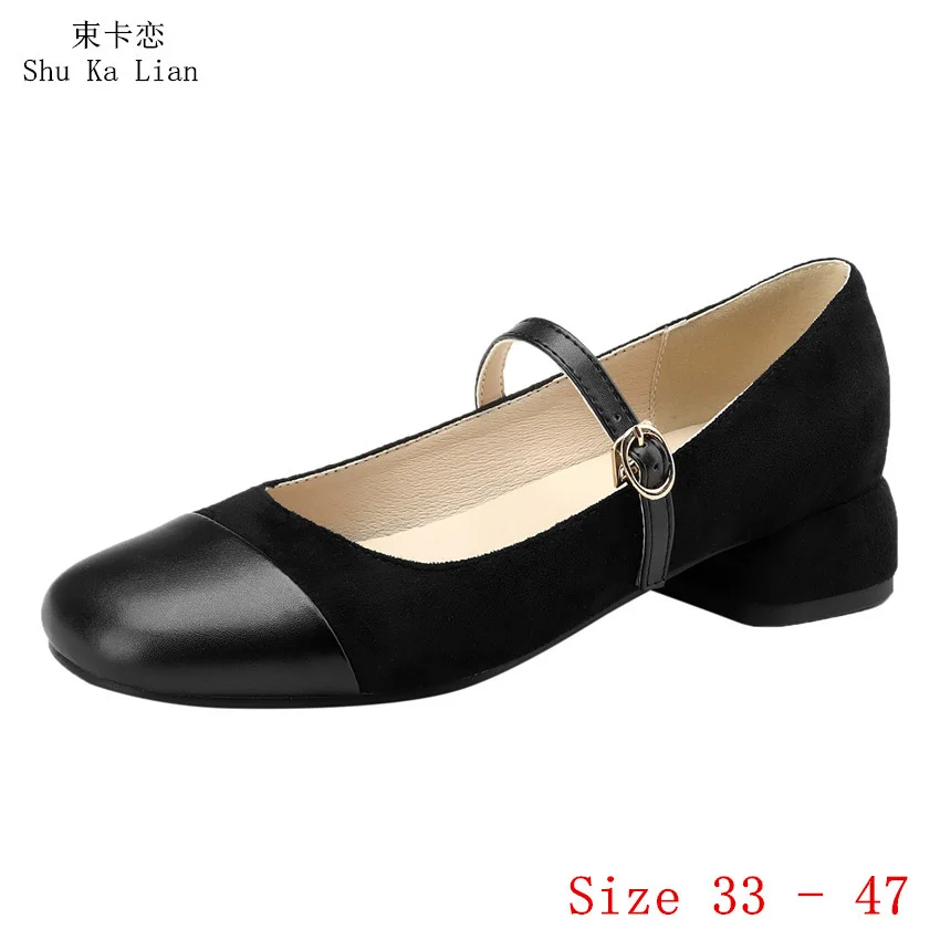 

Slip-On Women Oxfords Brogue Shoes Loafers Flats Woman Casual Flat Shoes Small Plus Size 33 - 47