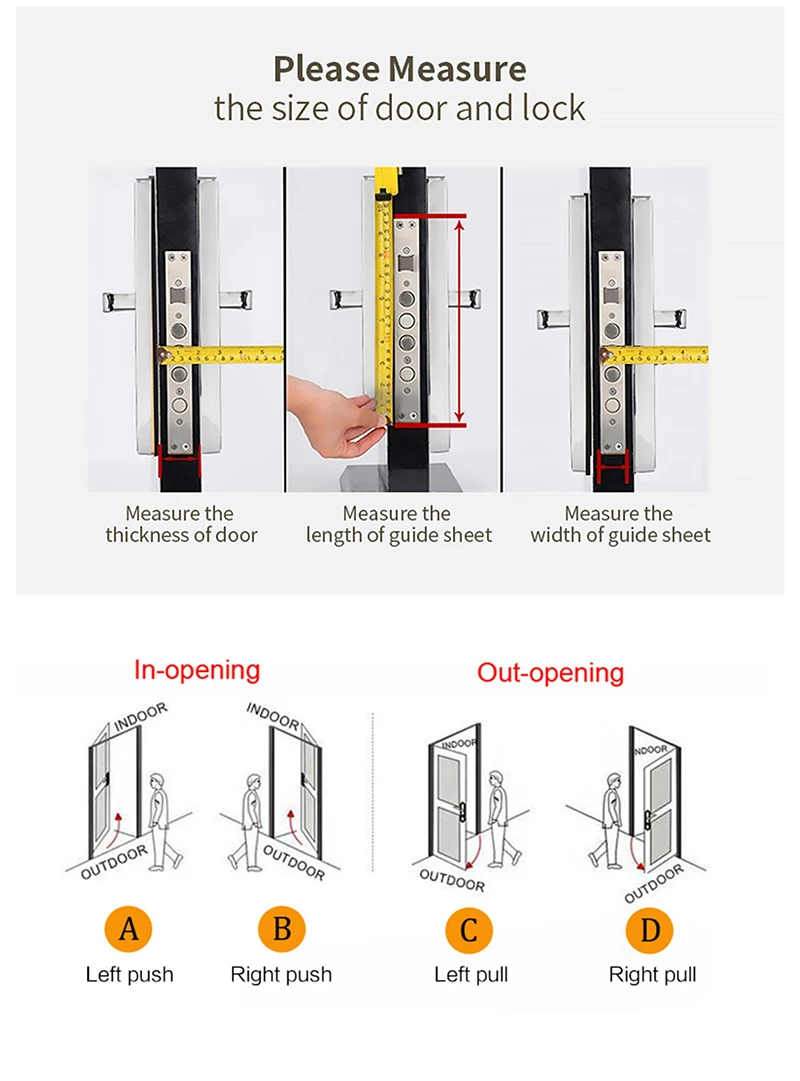 Tuya Electric Intelligent Lock App/Biometric Fingerprint/RFID Card/Temporary Pas