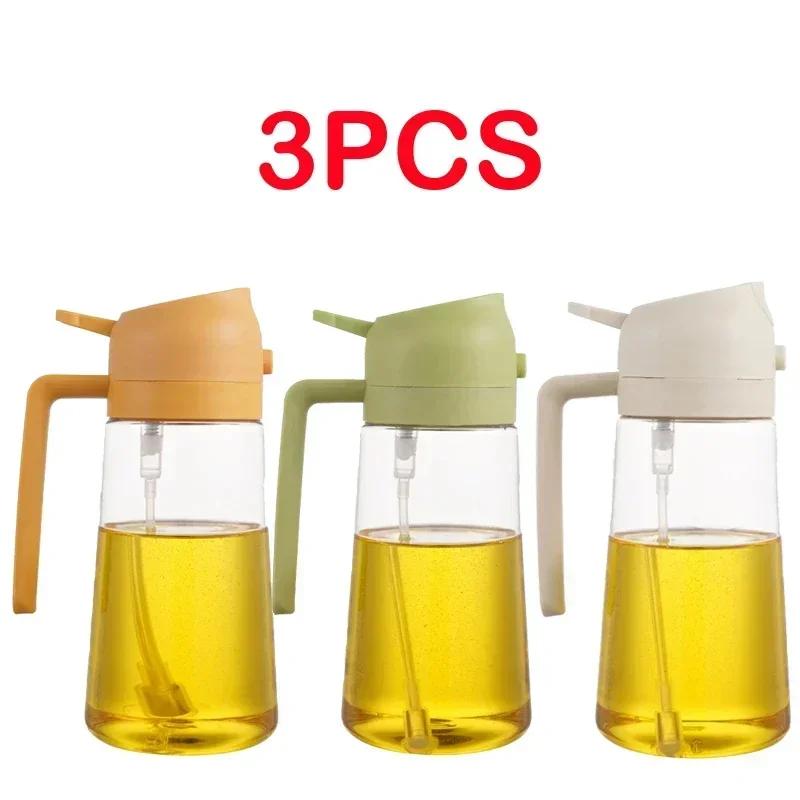 Olive Oil Spray Dispenser Bottle for Cooking, BBQ, and Baking
