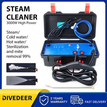 DIVEDEER Macchina per la pulizia a vapore ad alta temperatura Cappa Aria condizionata Attrezzatura per la pulizia Macchina per la disinfezione domestica 1