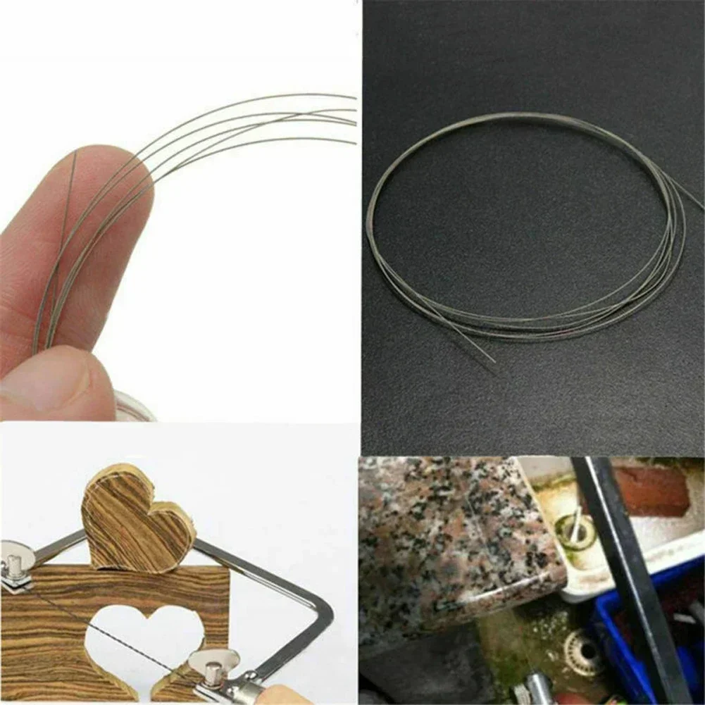 Diamond Cutting Wire Saw Blades 1M Multipurpose Cutting Hand Tools 0.26/0.37mm For Ceramic Glass Rock DIY hand saw multi purpose saw handheld saw