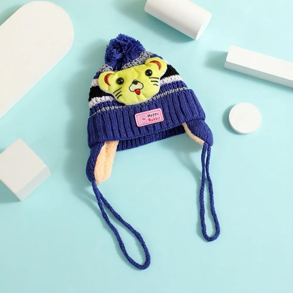 Knitted Warm Beanie Hat for Kids Outdoor Sports