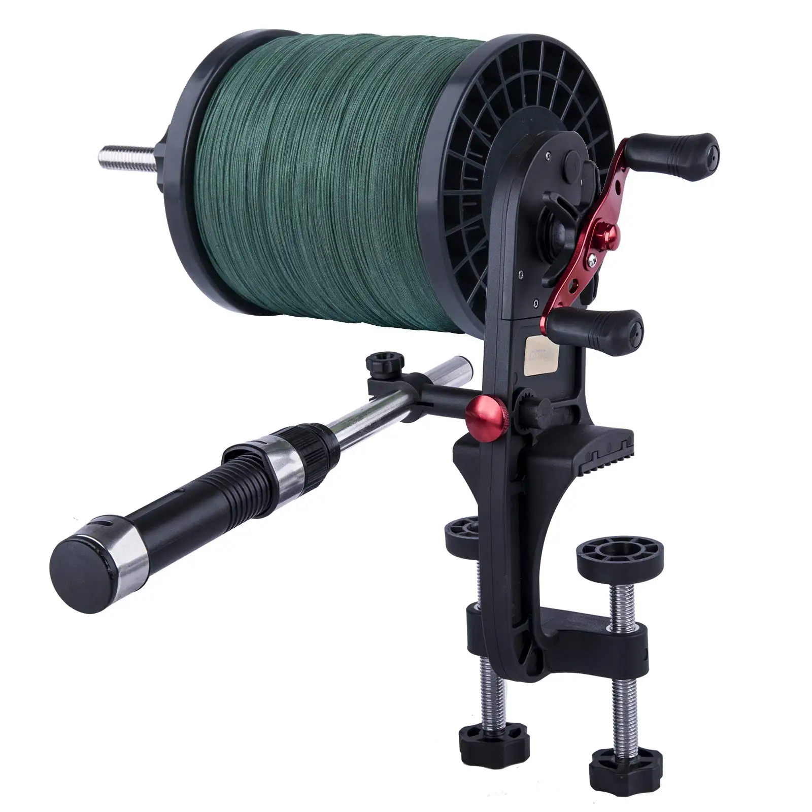 Avvolgitore per lenza da pesca, spooler – bobina, strumento spin-reel spooler, per lo svolgimento di attrezzature da pesca, avvolgicavo, portatile, per professionisti