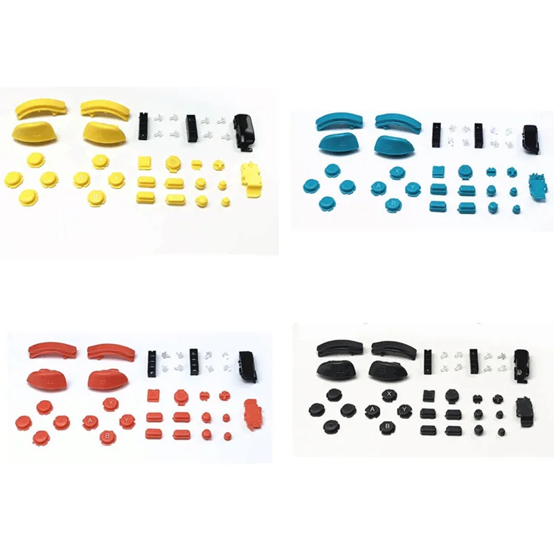 Per Nintendo Switch Handle Keys Joy Con Sinistra Destra L R Sl Sr Pulsanti Chiave Riparazione Pezzi Di Ricambio