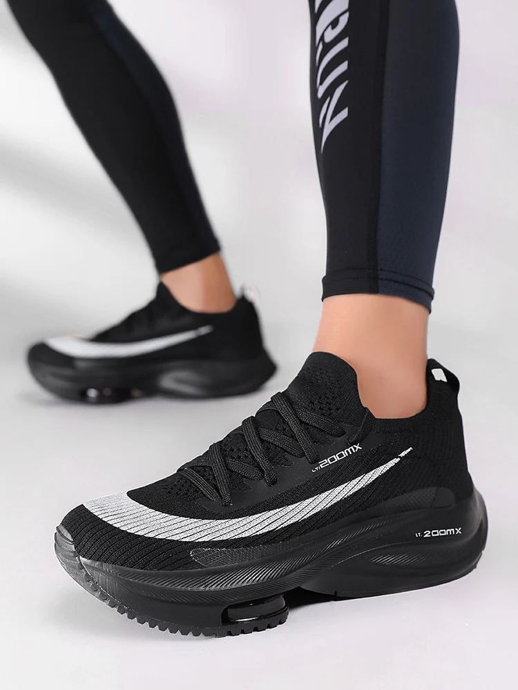 Description Picture 5 of itemProfessional Carbon Board Air Cushion Running Shoes Marathon Ultra Lightweight Sports Shock Absorber Men's and Women's Shoes