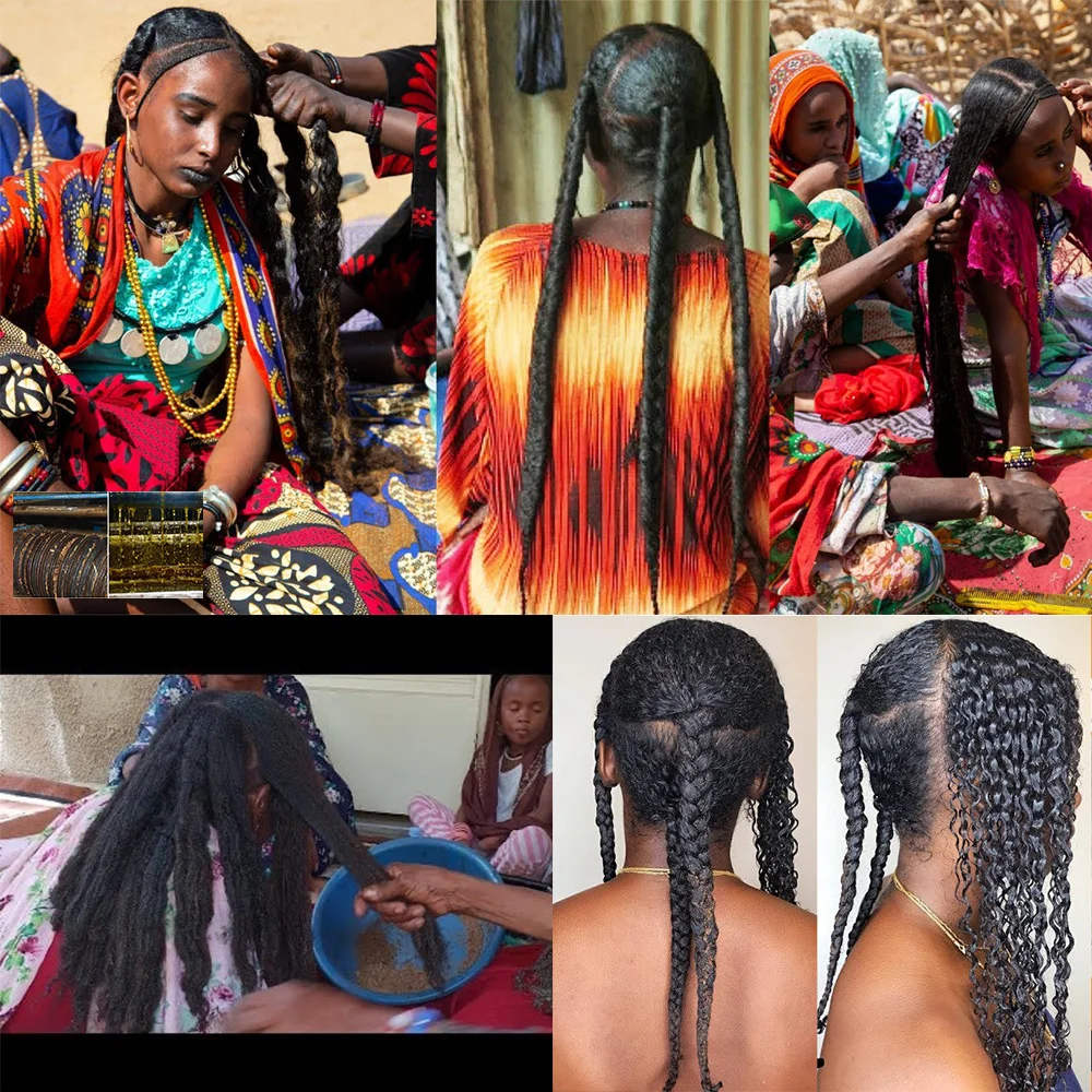 

East African Secrets Hair Growth Oil Rapid Hair Growth for Black Hair Care Routine Rosemary Oil Chebe Powder Grow Longer Thicker
