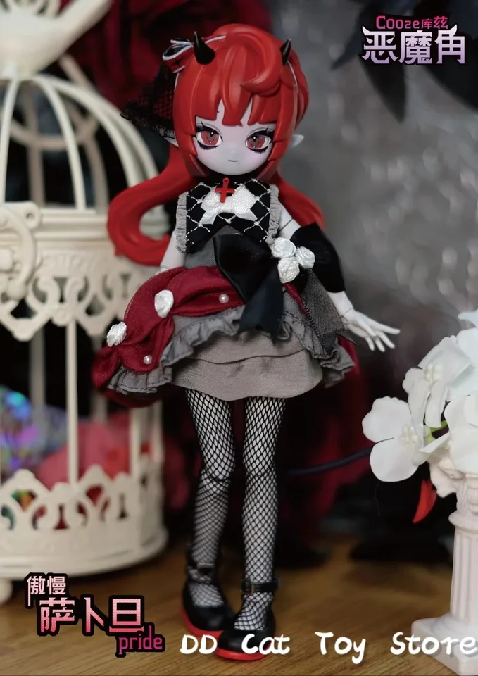 New Original Cooze Devil'S Horn Bjd Blind Box 1/8 Mjd Mobile