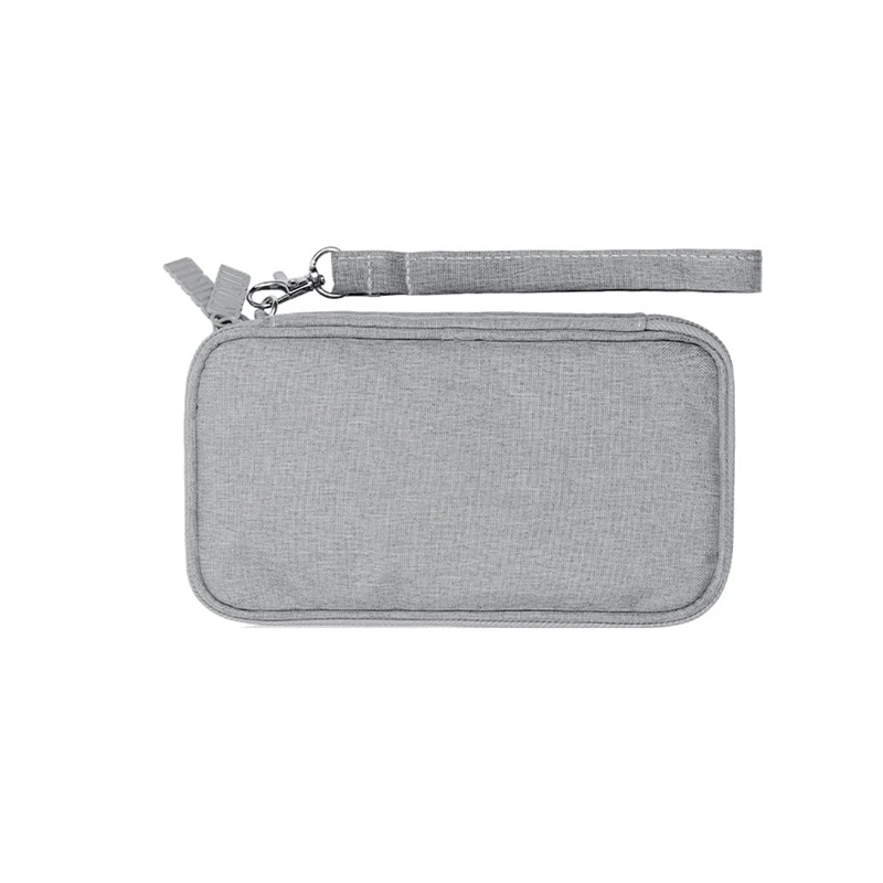 

Data Cable Storage Bag Water Resistant Double Layers Pouch Carry Case For Cord,Phone,Charger
