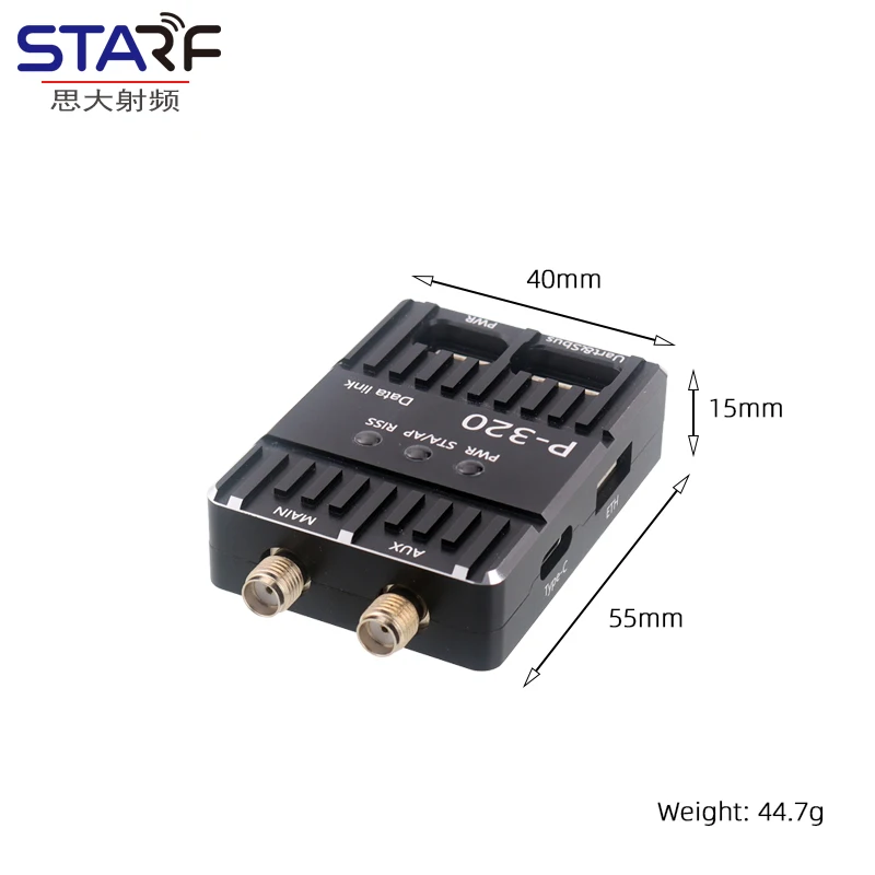 AH 무선 브리지 P320 원격 이미지 데이터 통합 모듈, 무인 항공기/로봇/원격 모니터링용으로 적합