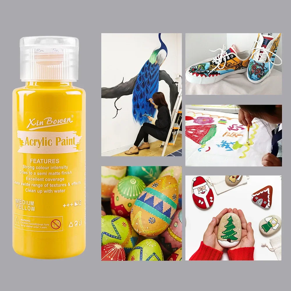 Waterproof Acrylic Paint Set for Art Students and Graffiti