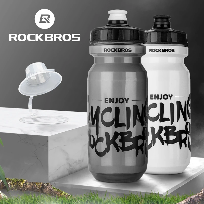 ROCKBROS Bicycle Bottle MTB Road Bike Water Bottle Outdoor Sports Plastic Portable Large Capacity Drink Cycling Water bicycle water bottle