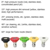 4350PSI High Pressure Foam Jet Bottle Adjustable Snow Foam Lance Washer Wash Soap Foam Gun with Nozzle for Home Vehicle Washing 6
