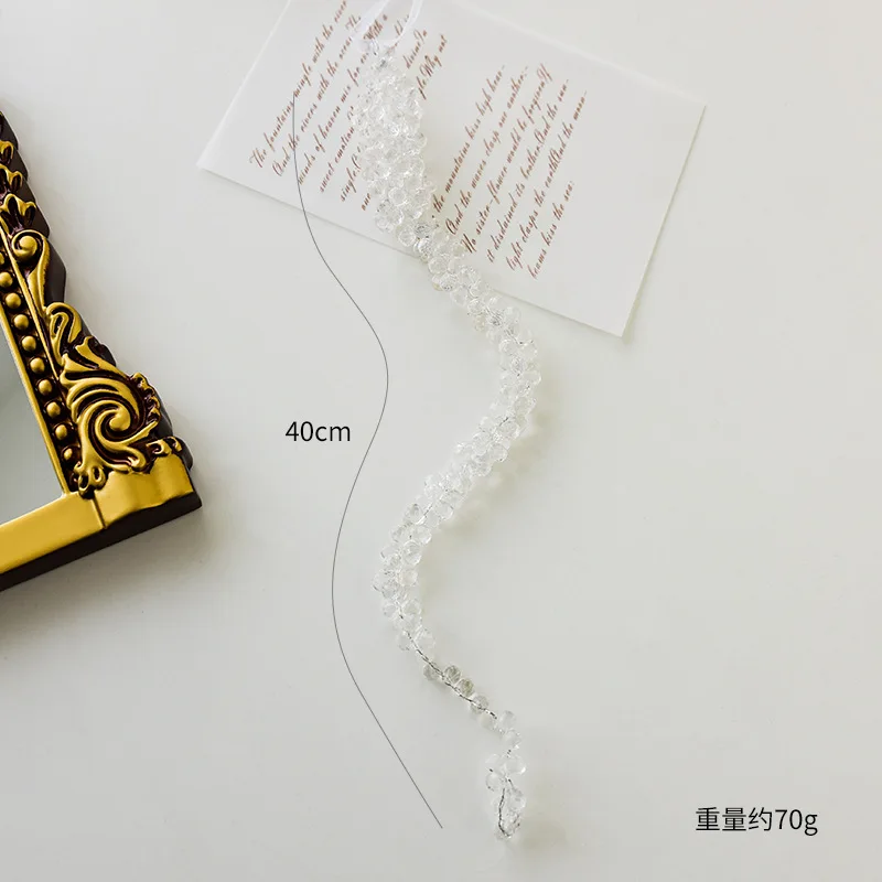 Christmas Tree Decor Christmas Snowflake Pendant Acrylic Transparent Snowflake Ice Crystal Shape Hanging Drop 2025 Xmas Gifts