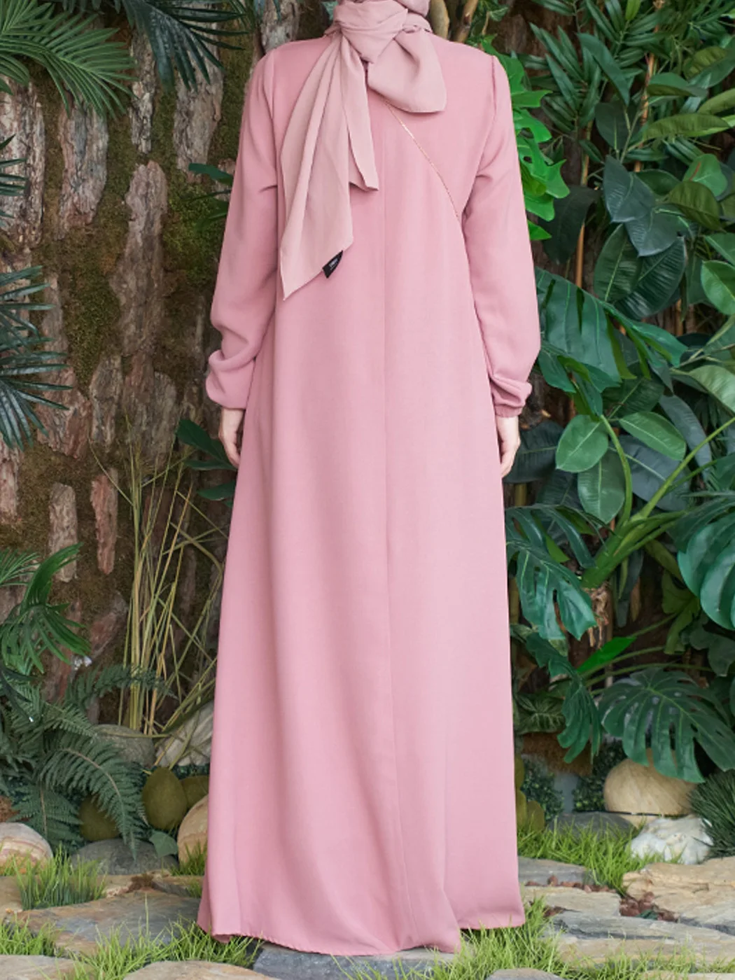 عباية نسائية متواضعة فستان مسلم فيستدوس عبايات دبي السعودية رداء طويل فساتين عربية المغرب A Line جلابية عيد رمضان قفطان