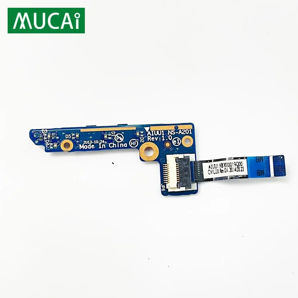 Для Lenovo IdeaPad YOGA 2 11 YOGA2 11 Плата кнопки питания ноутбука с кабельным переключателем аксессуары для ремонта