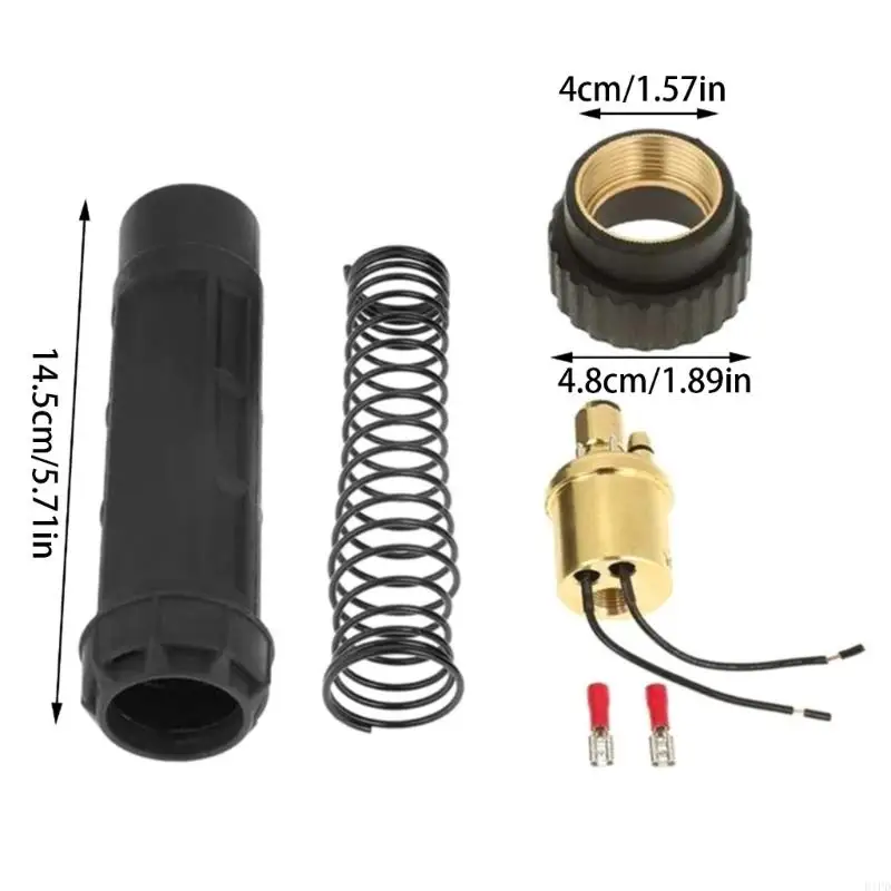 E1PD Euro Fitting Connector Brass CO2 Mig Welding Torch Adaptor Conversion Set Flamethrower