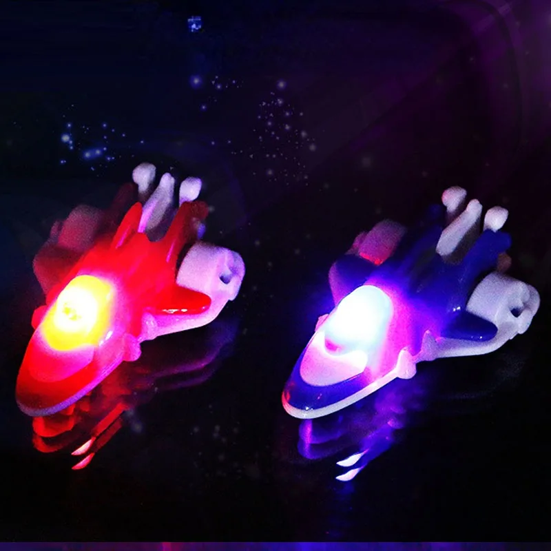 

30pcs Children Kids Boys LED Flying Toys Luminous Birthday Gifts Catapult Plane Party Favors