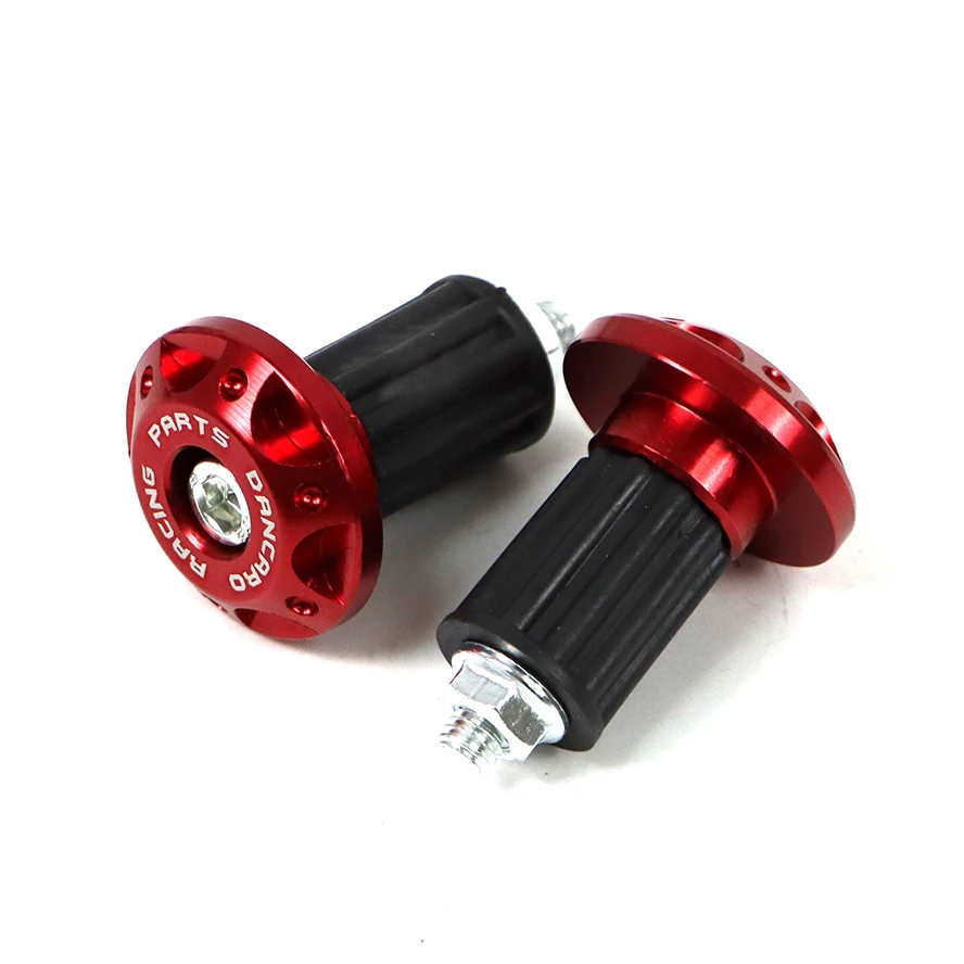 Motorcycle Handlebar Plugs 8 Color Motorcycle Handle Bar Ends Plug Grips Handlebar Plug Caps Slider for Honda Yamaha KTM Dirt Bike Accessories