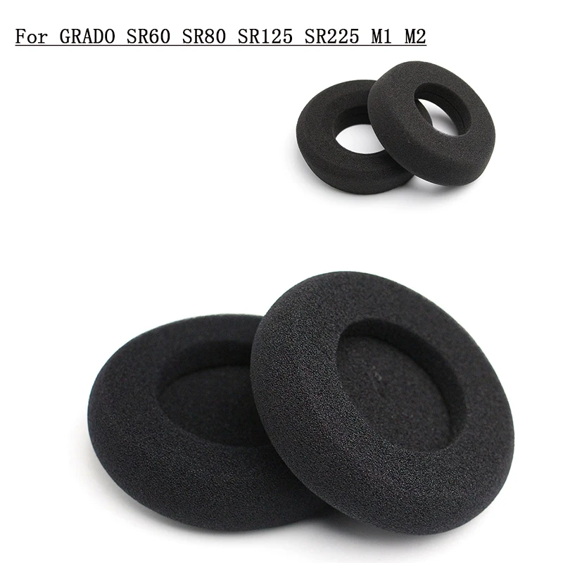 Replacement Ear Cushions Grado Black For SR60 SR80 SR125 Earpads-in - Foto 4