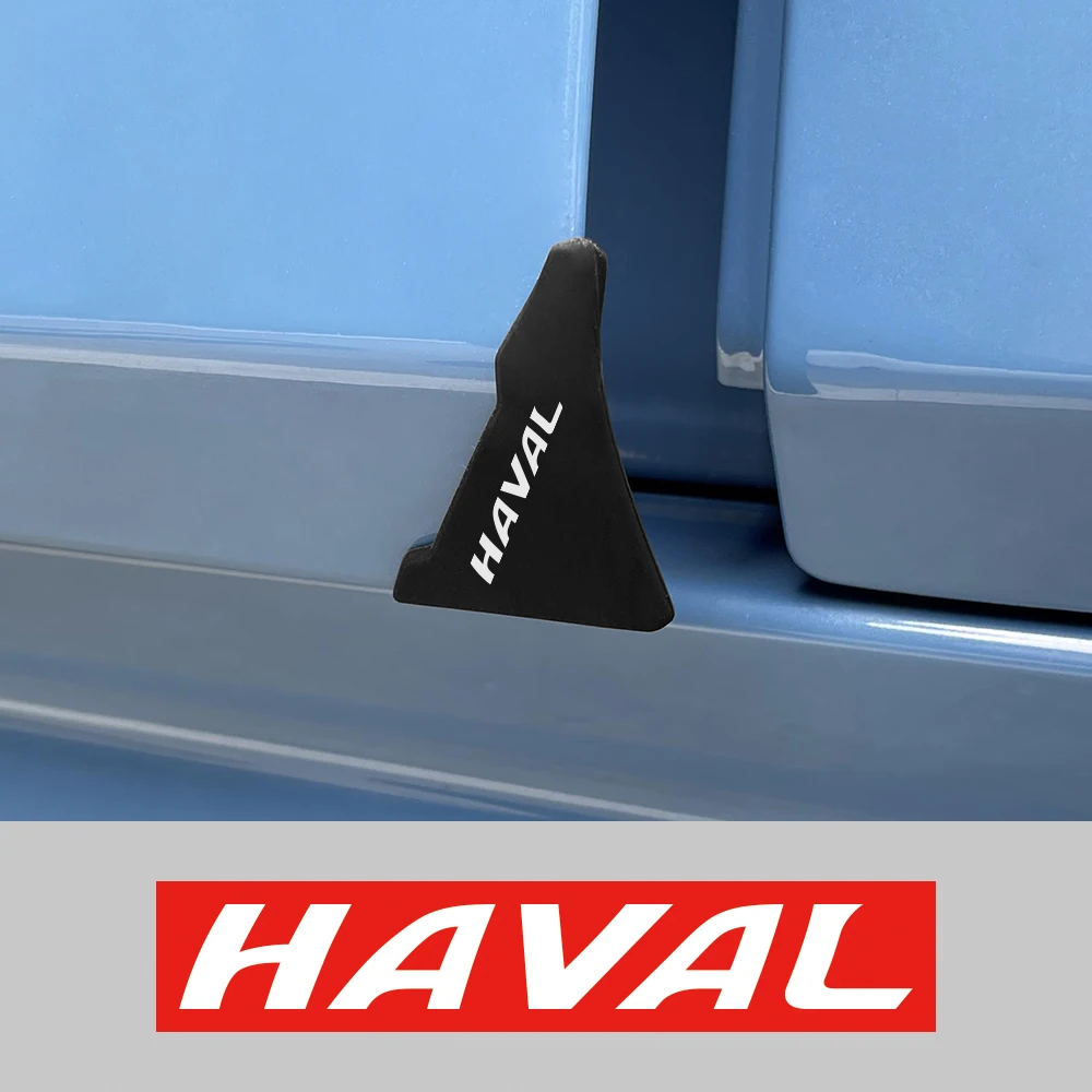 실리콘 자동 충돌 방지 문짝 코너 보호 커버, Haval Jolion Dargo H9 H2 H3 H5 H1 H7 M6 F7 용 자동차 액세서리