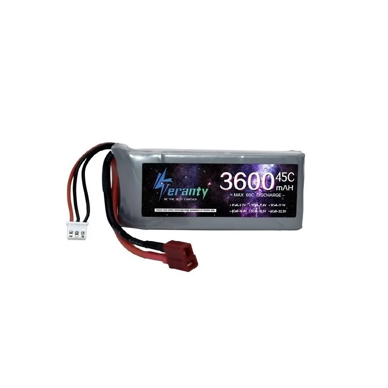 Batterie Lipo haute puissance pour voiture RC, 7.4V, 3600mAh, Max 60C, Wltoys 12428, 12423 RC, partie de mise à niveau 2s, batterie 7.4V pour Feiyue 03 Q39